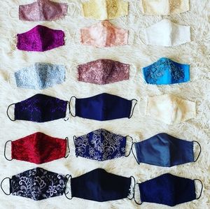 Bling lace sequin mask price for each one